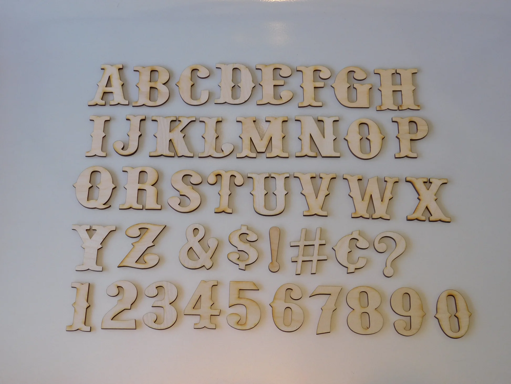 Individual Letters